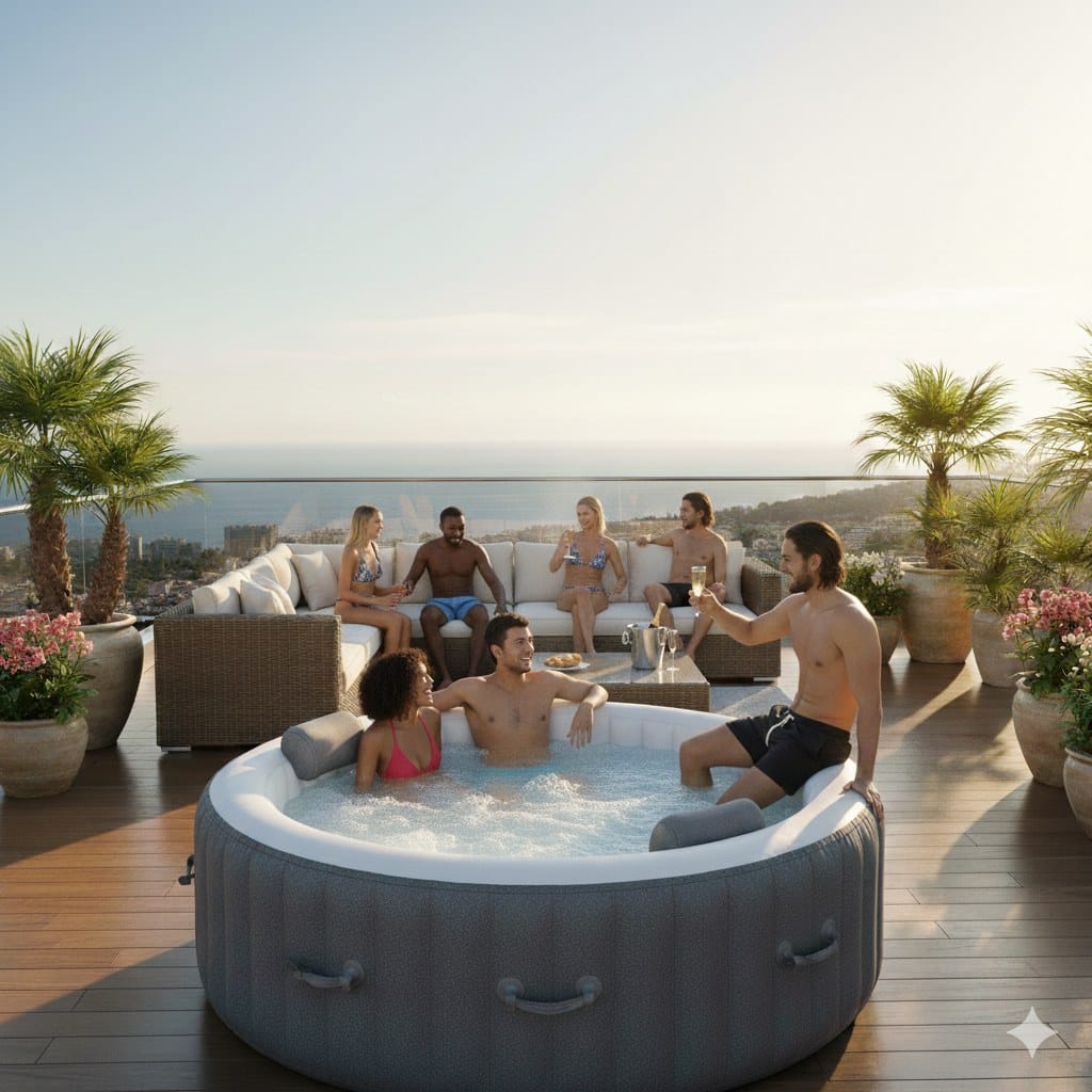 Verhuur Opblaasbaar jacuzzi Oosterwolde